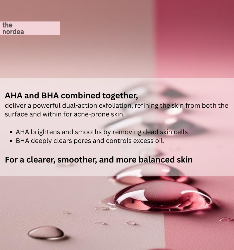 حمض ألفا هيدروكسي 10٪ + BHA 2٪ + مقشر لينغونبيري