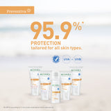 سائل واقي للشمس جاف SPF50 +