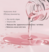 حمض الهيالورونيك 2٪ + طحالب القطب الشمالي + مصل B5