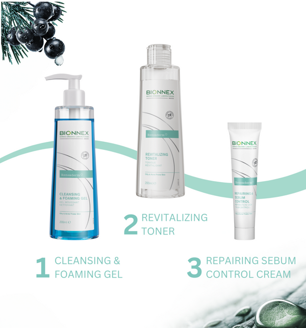 إصلاح السيطرة على البشرة الدهنية والمعرضة لحب الشباب