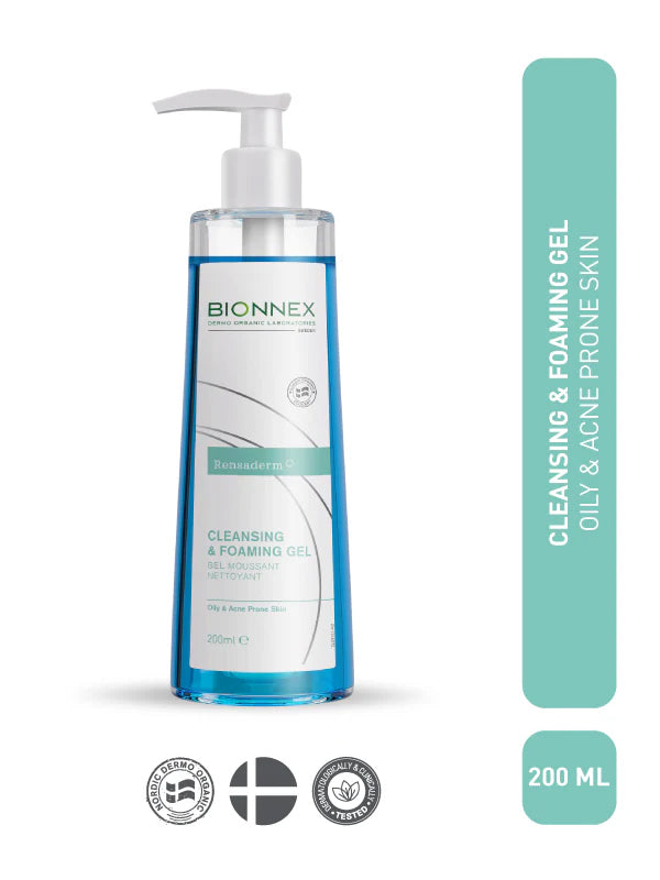 Bionnex Rensaderm Cleansing & Foaming Gel For Oily & Acne-Prone Skin