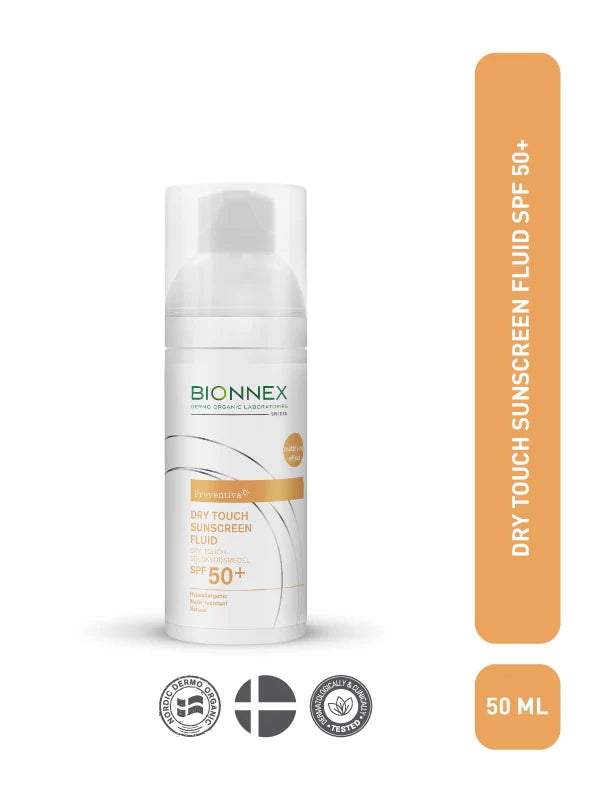 سائل واقي للشمس جاف SPF50 +